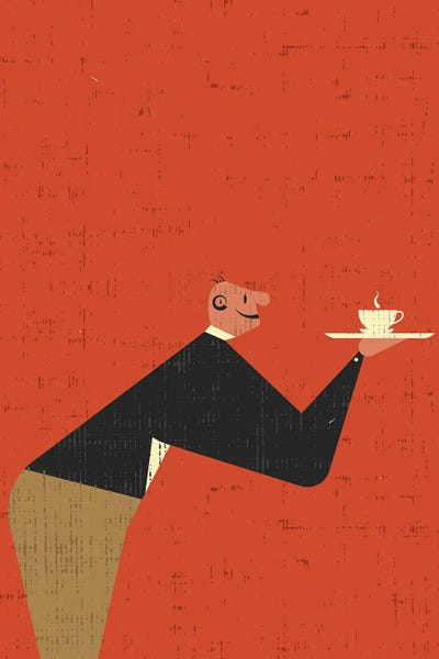 Amer Karic: Waiter by Amer Karic