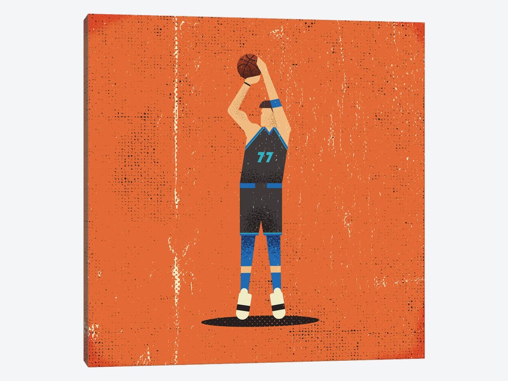 Luka Doncic by Amer Karic 1-piece Canvas Art Print