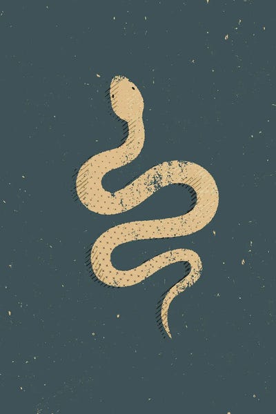 White Snake by Amer Karic multi panel art