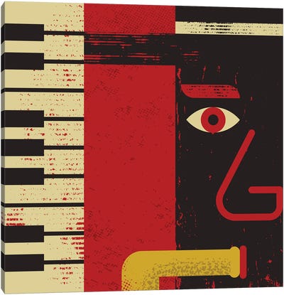 Jazz Canvas Art Print - Amer Karic