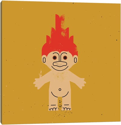 Troll Doll Canvas Art Print - Toys & Collectibles