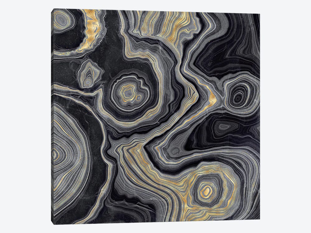 Agate Texture V by Aloke Design 1-piece Canvas Art Print