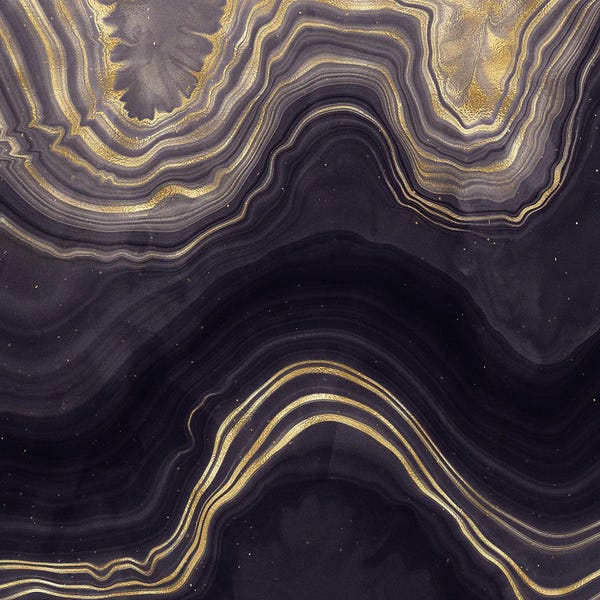 Agates, Geodes & Minerals: Agate Texture VIII by Aloke Design