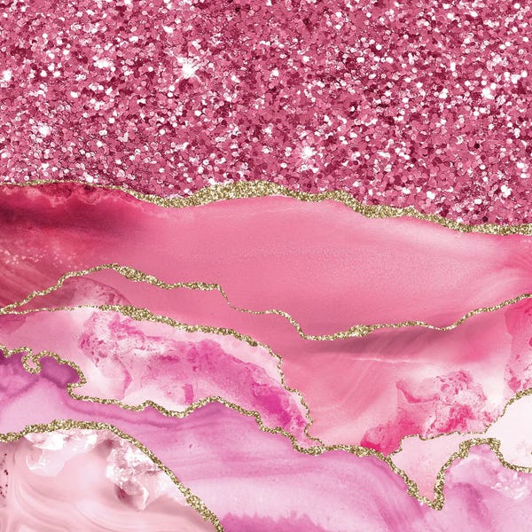 Refreshing Workspace: Agate Glitter Dazzle Texture VI by Aloke Design