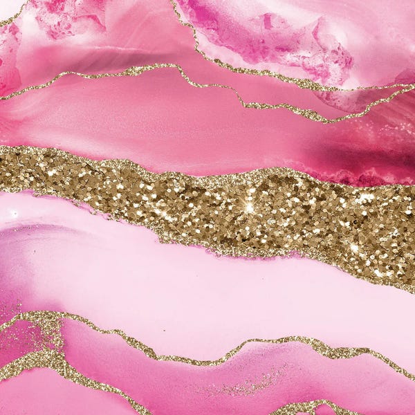 Aloke Design: Agate Glitter Dazzle Texture XIV by Aloke Design
