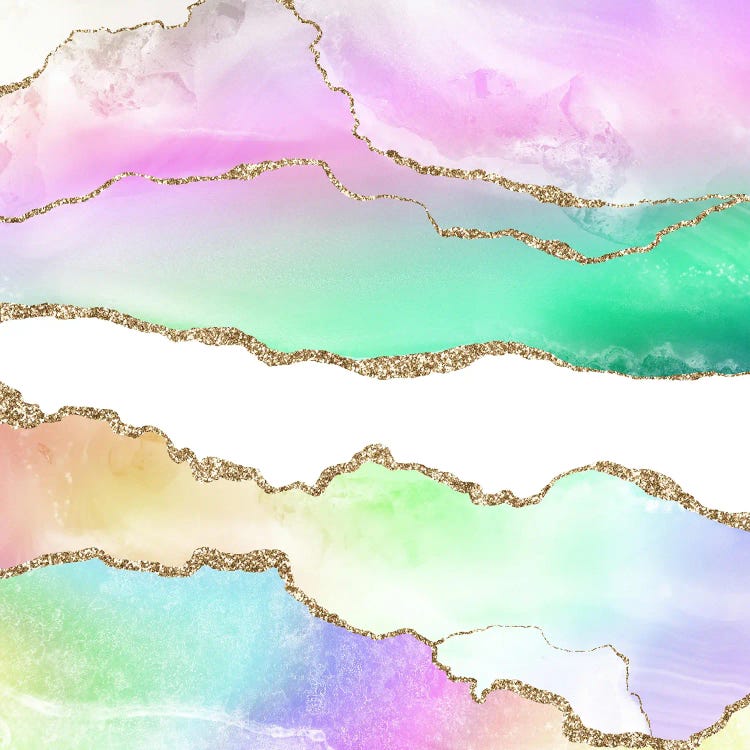 Rainbow Agate Texture VII