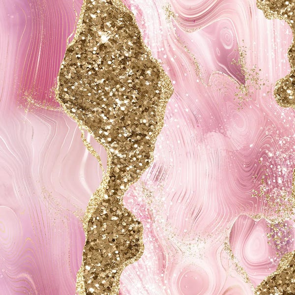 Aloke Design: Agate Glitter Dazzle Texture XVI by Aloke Design