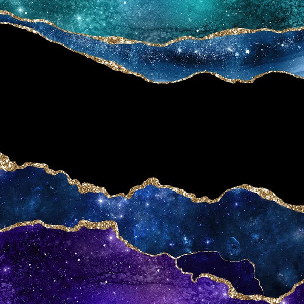 Aloke Design: Starry Agate Texture III by Aloke Design