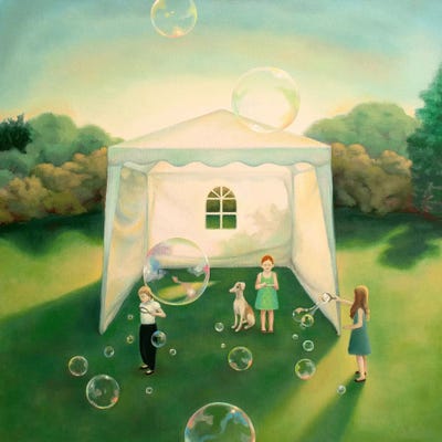 Hazy Daze by Antoinette Kelly canvas print