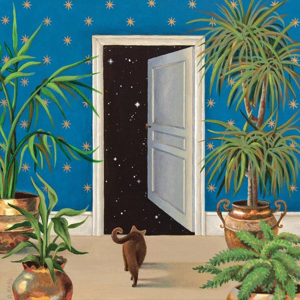 Doors: Just Passing Through by Antoinette Kelly