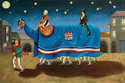 La Danse du Poulain by Antoinette Kelly canvas print