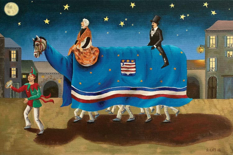 La Danse du Poulain by Antoinette Kelly wall art