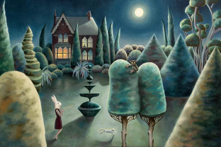 Nocturnal Wanderings by Antoinette Kelly wall art