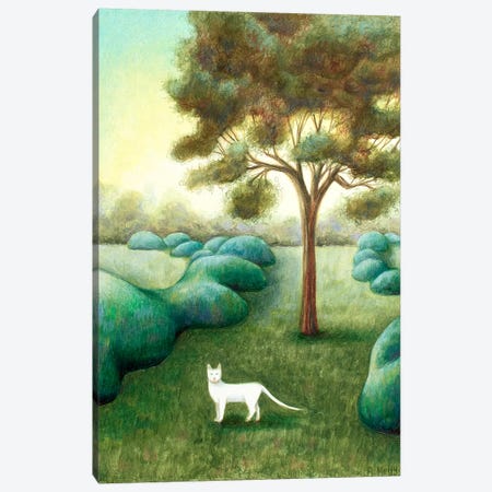 The Pathway Canvas Print #AKE24} by Antoinette Kelly Canvas Art