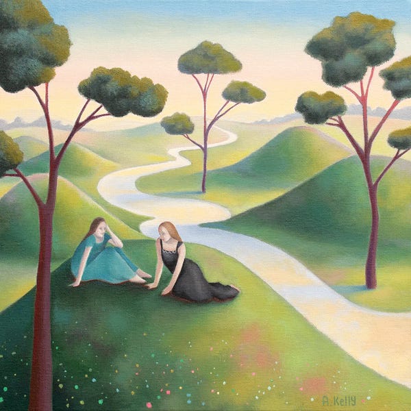 Antoinette Kelly: Two Friends by Antoinette Kelly