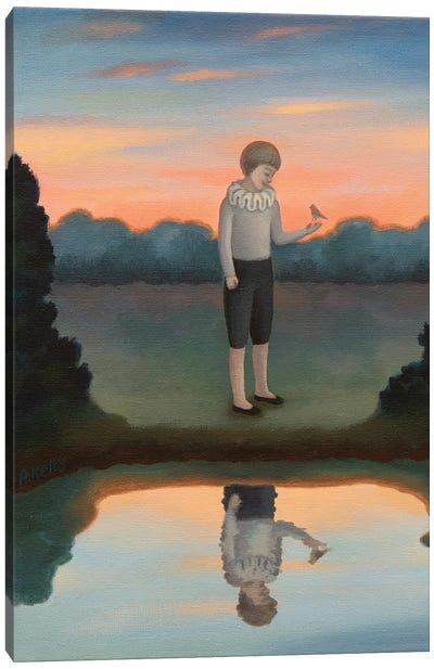Reflection Canvas Art Print - Antoinette Kelly