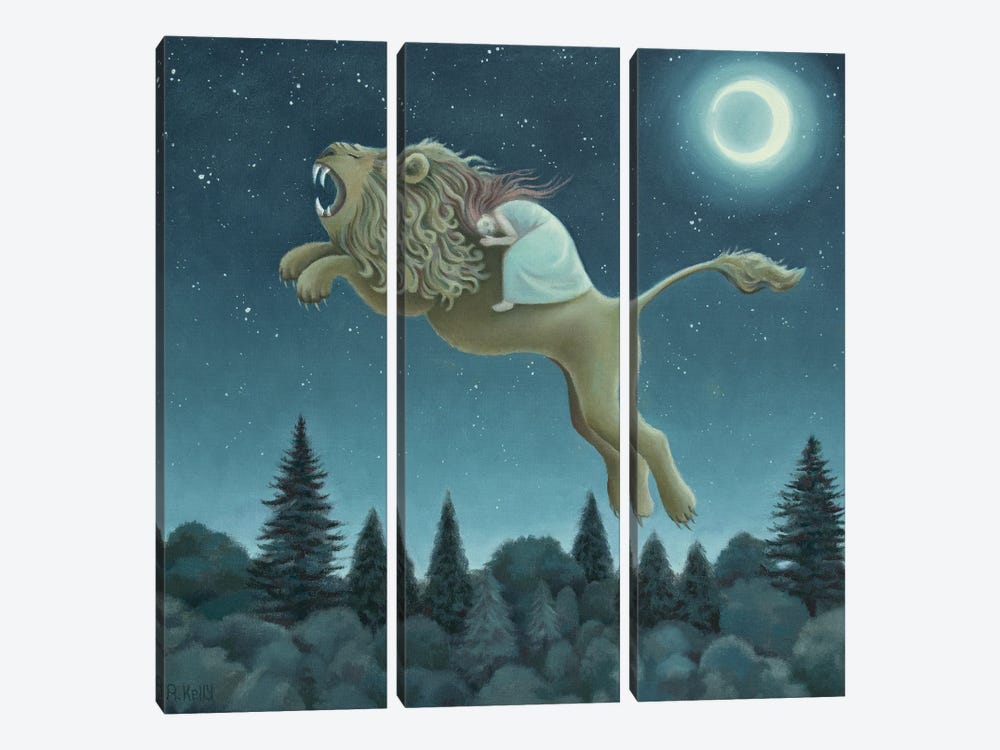 Star Travellers by Antoinette Kelly 3-piece Canvas Wall Art