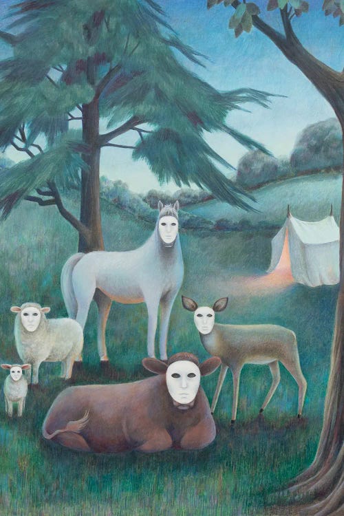 One Strange Night by Antoinette Kelly wall art