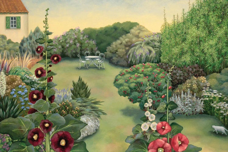 The French Garden by Antoinette Kelly wall art