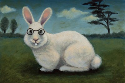 Horace by Antoinette Kelly framed canvas print