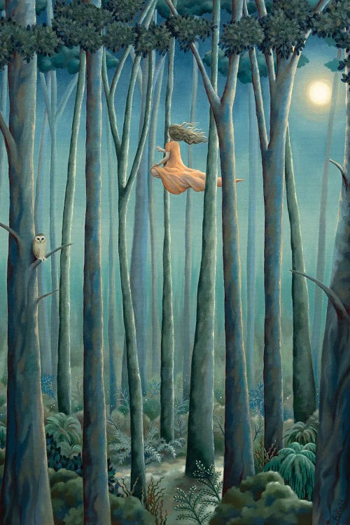 Dream Flight by Antoinette Kelly wall art