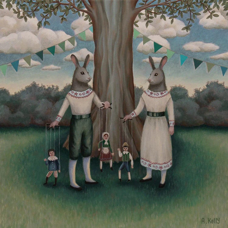 Playtime by Antoinette Kelly wall art