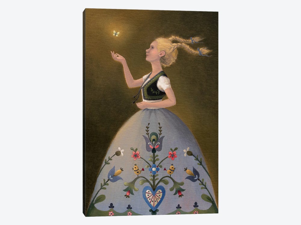 Enchantment by Antoinette Kelly 1-piece Canvas Art Print