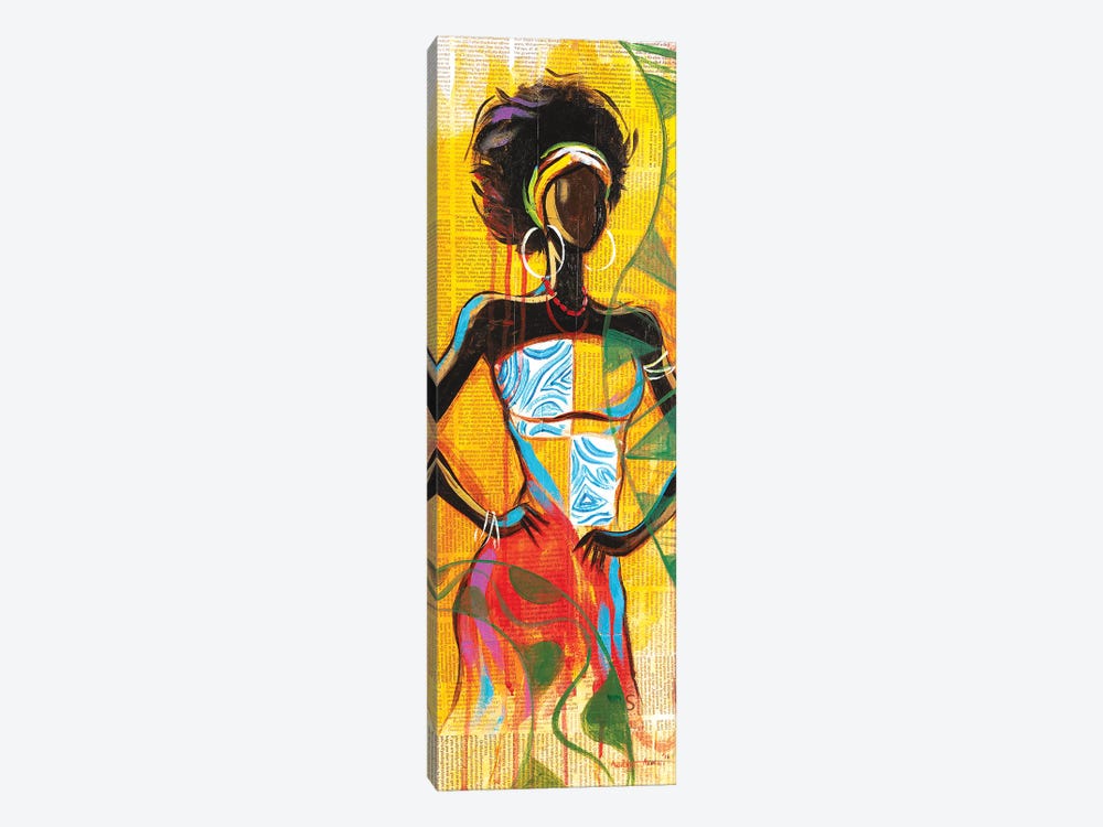 African Lady by Akintayo Akintobi 1-piece Canvas Wall Art