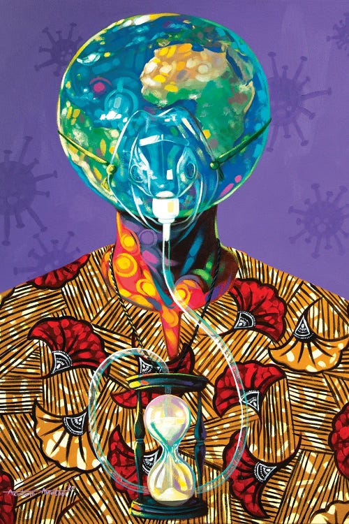 Heal The World by Akintayo Akintobi wall art