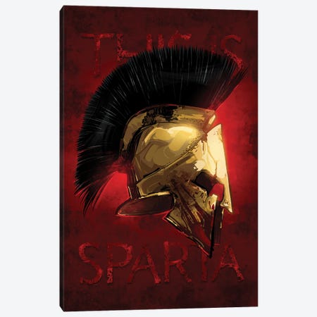 Sparta Canvas Print #AKM101} by Nikita Abakumov Art Print