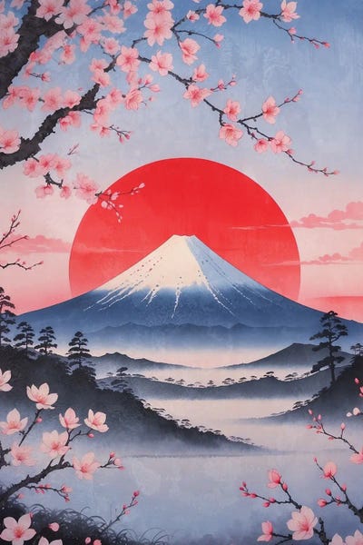 Mt.Fuji: Fuji Red Japan by Nikita Abakumov