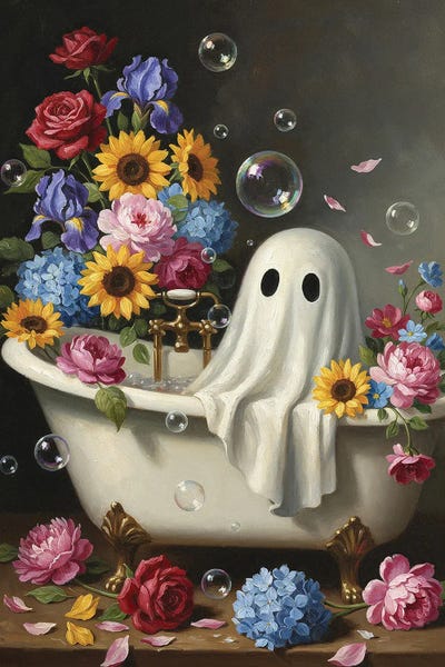 Ghosts: A Bathing Ghost by Nikita Abakumov