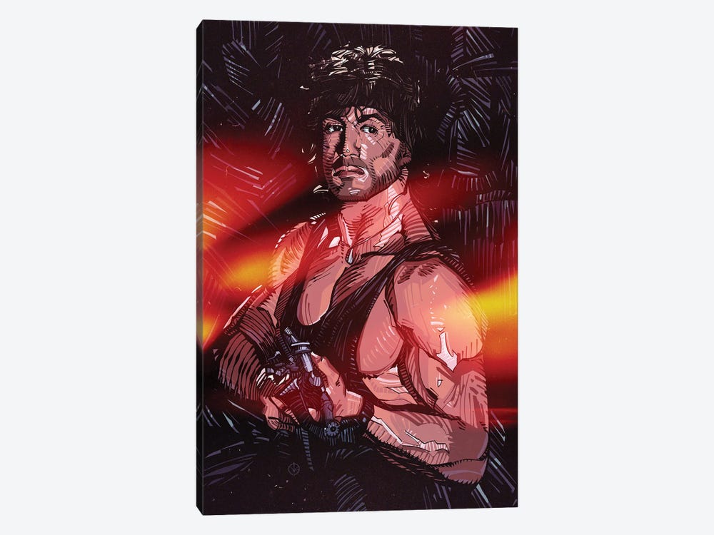 Rambo by Nikita Abakumov 1-piece Art Print
