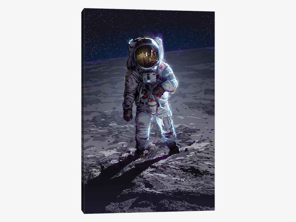 Apollo 11 by Nikita Abakumov 1-piece Canvas Art Print