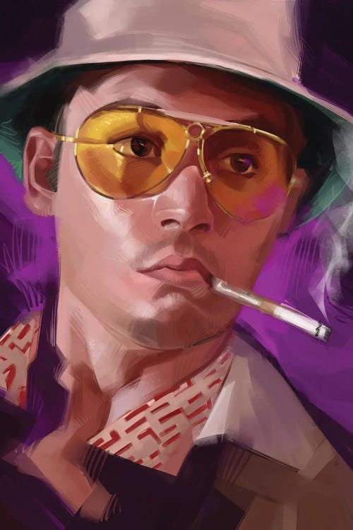 Fear And Loathing Las Vegas by Nikita Abakumov wall art