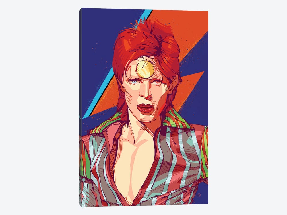David Bowie I by Nikita Abakumov 1-piece Art Print