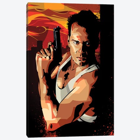 Die Hard I Canvas Print #AKM15} by Nikita Abakumov Canvas Art Print