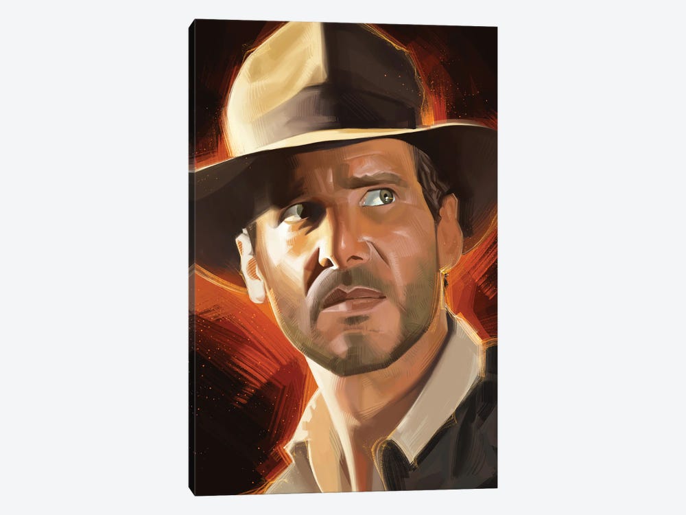 Indiana Jones by Nikita Abakumov 1-piece Art Print