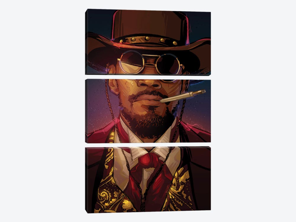 Django 3-piece Canvas Print