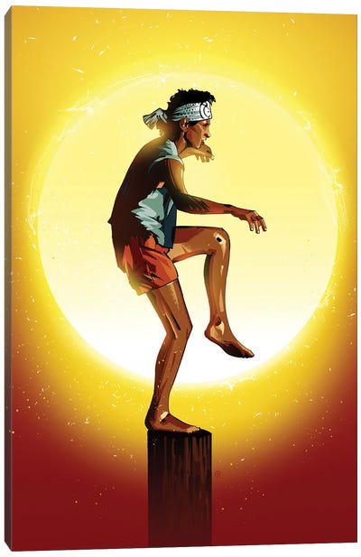 Karate Kid Canvas Art Print - Action & Adventure Movie Art