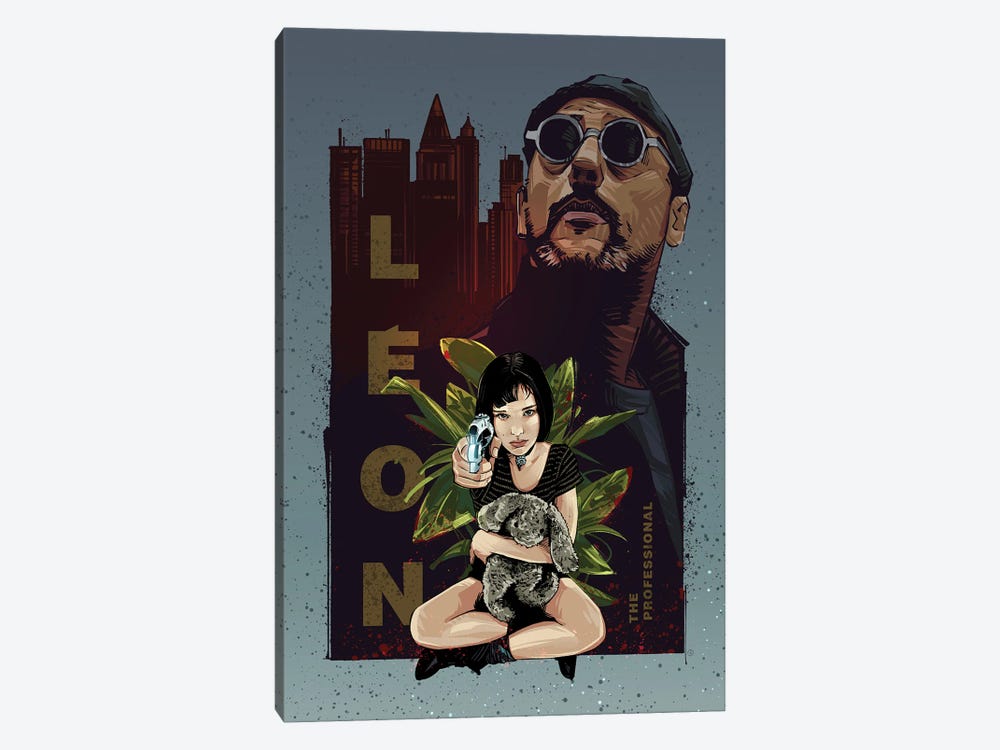 Leon The Professional by Nikita Abakumov 1-piece Canvas Art Print