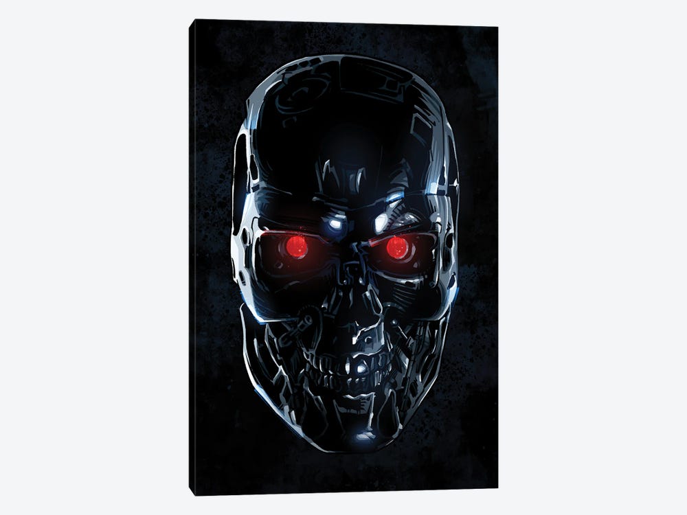 Terminator Face by Nikita Abakumov 1-piece Art Print