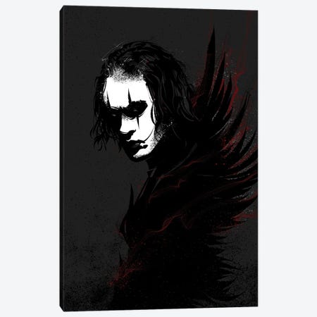 The Crow Canvas Print #AKM222} by Nikita Abakumov Canvas Artwork