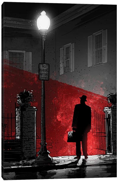 The Exorcist Canvas Art Print - Horror Movies
