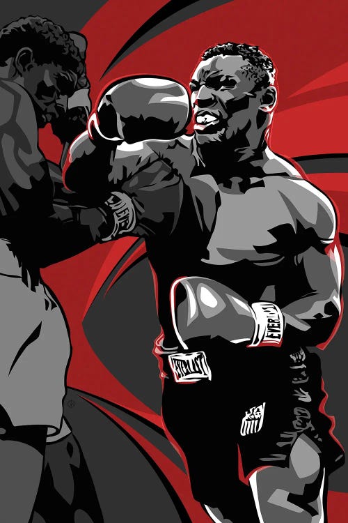 Mike Tyson by Nikita Abakumov wall art
