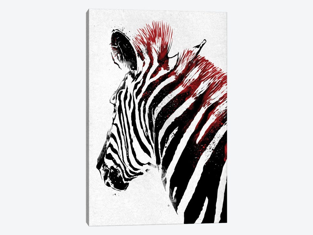 Zebra by Nikita Abakumov 1-piece Canvas Art