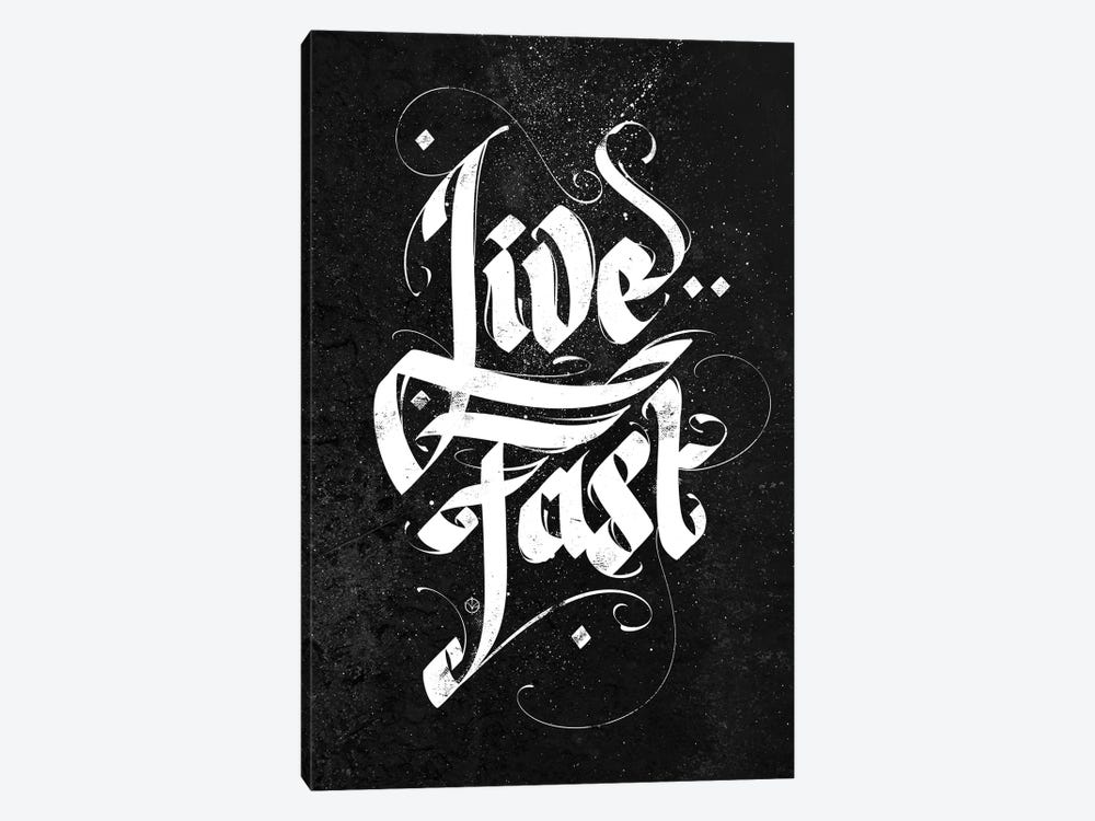 Live Fast by Nikita Abakumov 1-piece Canvas Art