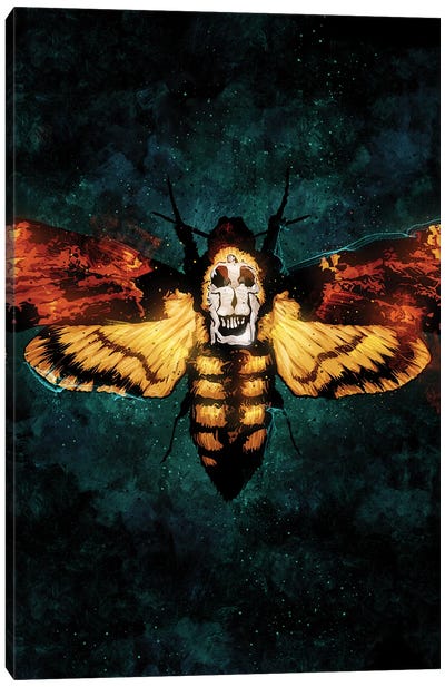 The Silence of the Lambs Canvas Art Print - Hannibal Lecter