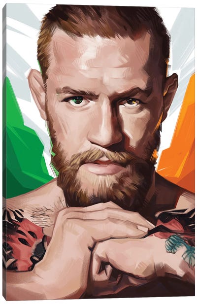 Conor McGregor Canvas Art Print - Nikita Abakumov