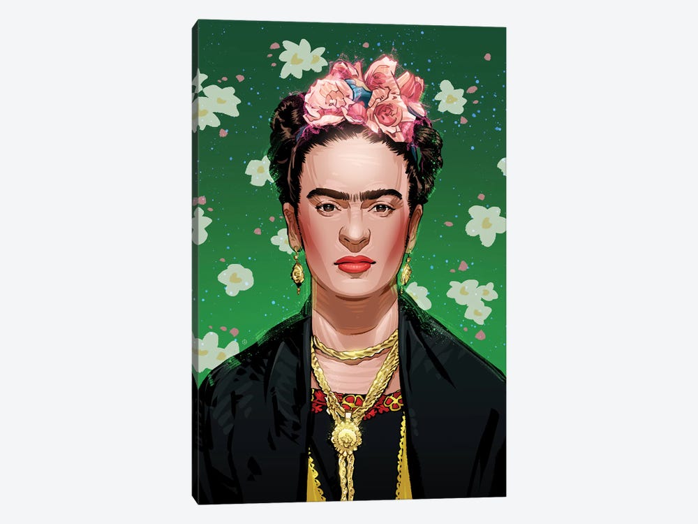 Frida Kahlo by Nikita Abakumov 1-piece Canvas Art Print